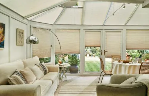 Pleated blind - ARENA-PLEATED-CONSERVATORY-